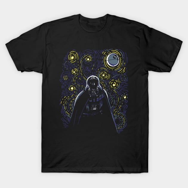 Starry Dark Side T-Shirt by ddjvigo